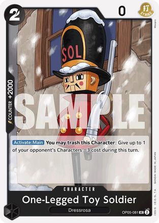 One-Legged Toy Soldier (Reprint) - OP05-081 - Uncommon