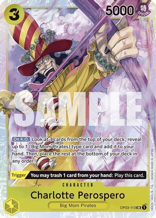 Charlotte Perospero (Reprint) - OP03-113 - Super Rare