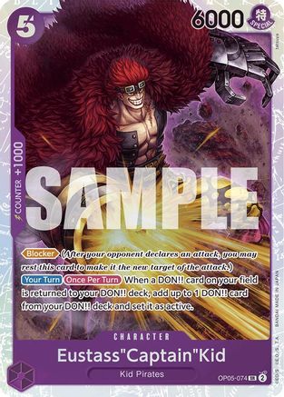 Eustass"Captain"Kid (Reprint) - OP05-074 - Super Rare