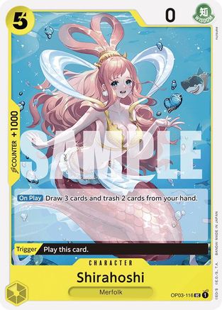 Shirahoshi (OP03-116) (Reprint) - OP03-116 - Uncommon