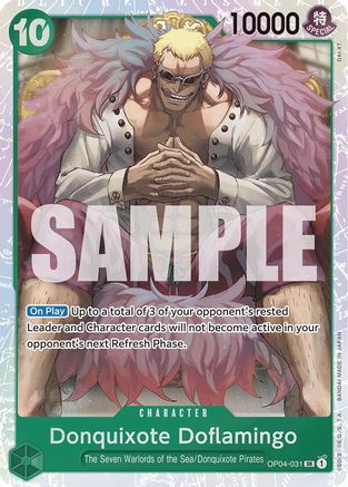 Donquixote Doflamingo (Reprint) - OP04-031 - Super Rare