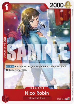 Nico Robin (Reprint) - OP05-010 - Uncommon