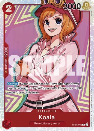 Koala (Reprint) - OP05-006 - Super Rare