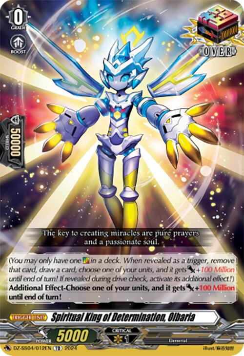 Spiritual King of Determination, Olbaria (DZ-SS04/012EN) [DZ-SS04: Special Series Stardust Blade]