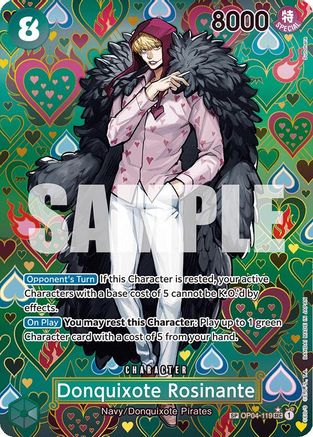 Donquixote Rosinante (SP) - OP04-119 - Secret Rare