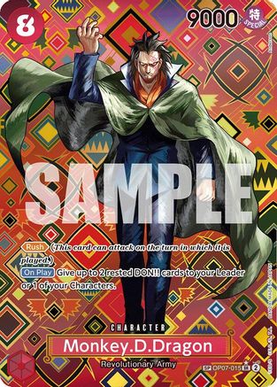 Monkey.D.Dragon (SP) - OP07-015 - Super Rare