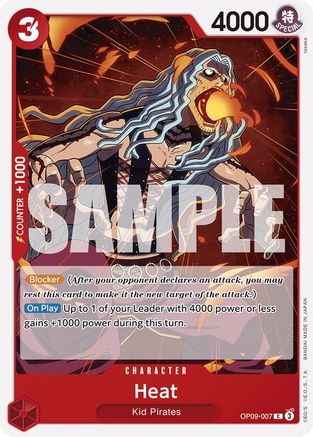 Heat - OP09-007 - Common