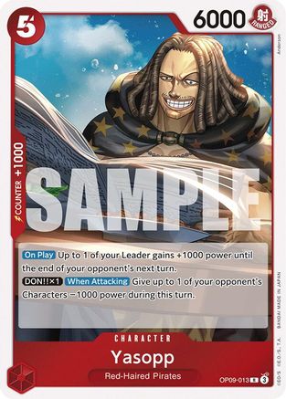 Yasopp - OP09-013 - Rare