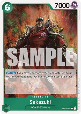 Sakazuki - OP09-026 - Rare