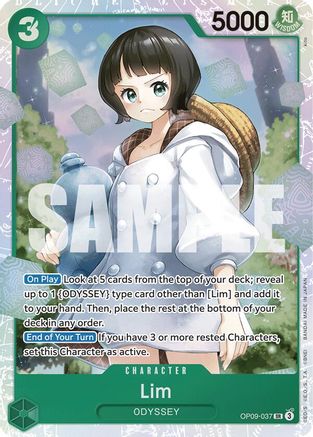 Lim (037) - OP09-037 - Super Rare