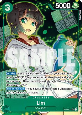 Lim (037) (Parallel) - OP09-037 - Super Rare