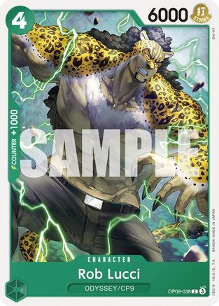 Rob Lucci (038) - OP09-038 - Common