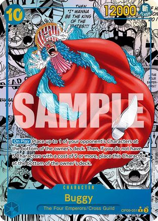 Buggy (051) (Manga) - OP09-051 - Rare