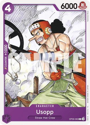 Usopp (063) - OP09-063 - Common