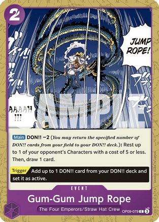 Gum-Gum Jump Rope - OP09-079 - Common