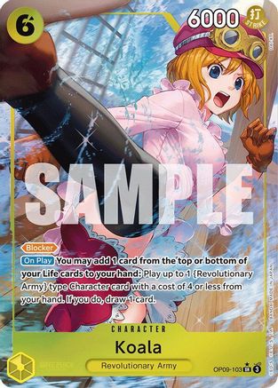 Koala (Parallel) - OP09-103 - Super Rare