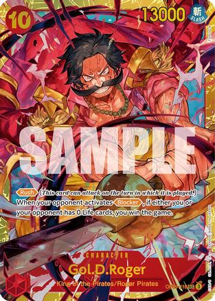 Gol.D.Roger - OP09-118 - Secret Rare