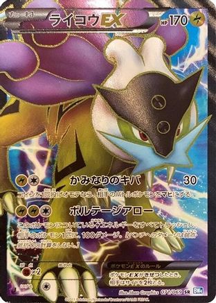 Raikou EX (Japanese) - 071/069 - Super Rare