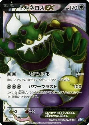 Tornadus EX (Japanese) - 073/069 - Super Rare