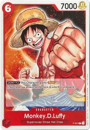 Monkey.D.Luffy (001) - P-001 - Promo