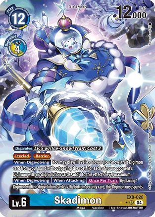 Skadimon (Alternate Art) - EX8-028