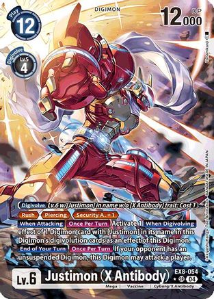 Justimon (X Antibody) (Alternate Art) - EX8-054