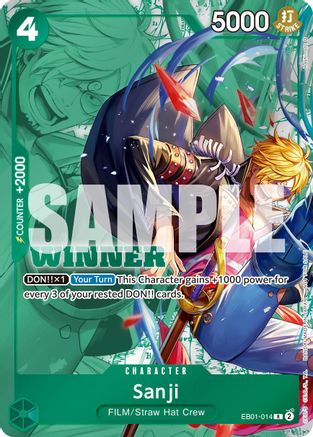 Sanji (Winner Pack 2025 Vol. 1) - EB01-014 - Rare