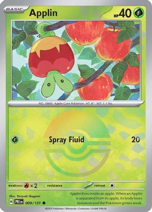 Applin (Poke Ball Pattern) - 009/131 - Common - Holofoil