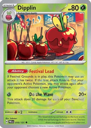 Dipplin (Poke Ball Pattern) - 010/131 - Uncommon - Holofoil