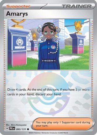 Amarys - 093/131 - Common - Holofoil
