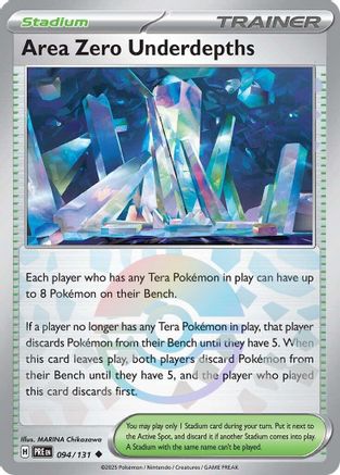 Area Zero Underdepths (Poke Ball Pattern) - 094/131 - Uncommon - Holofoil