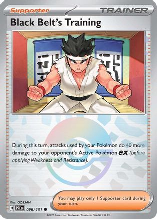 Black Belt's Training - 096/131 - Common - Holofoil