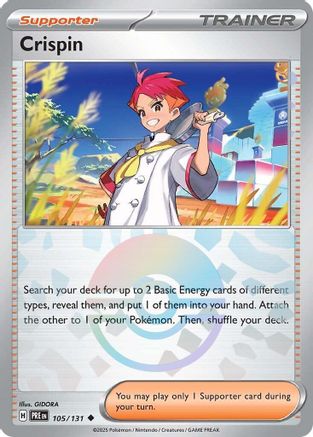 Crispin - 105/131 - Uncommon - Holofoil