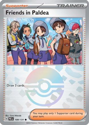 Friends in Paldea - 109/131 - Common - Holofoil