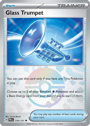 Glass Trumpet (Poke Ball Pattern) - 110/131 - Uncommon - Holofoil