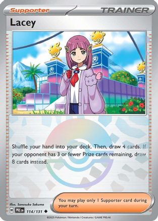 Lacey - 114/131 - Uncommon - Holofoil