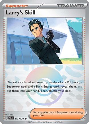 Larry's Skill - 115/131 - Common - Holofoil