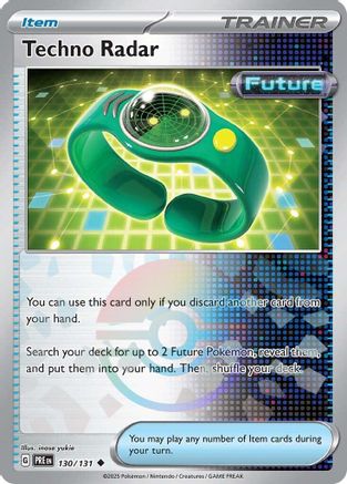 Techno Radar (Poke Ball Pattern) - 130/131 - Uncommon - Holofoil