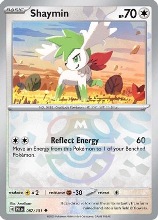 Shaymin (Master Ball Pattern) - 087/131 - Uncommon - Holofoil