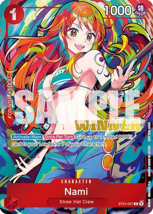 Nami (2025 New Year Event Winner) - ST01-007 - Common
