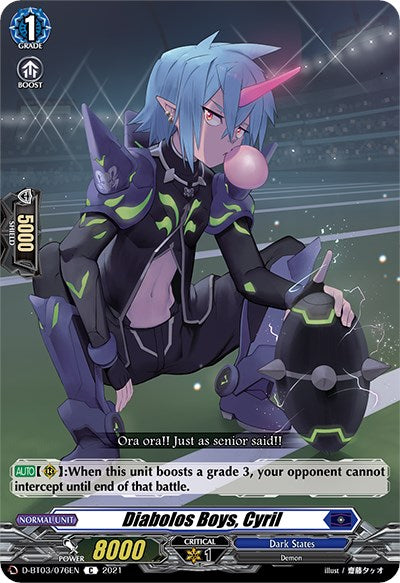 Diabolos Boys, Cyril (D-BT03/076EN) [Advance of Intertwined Stars]