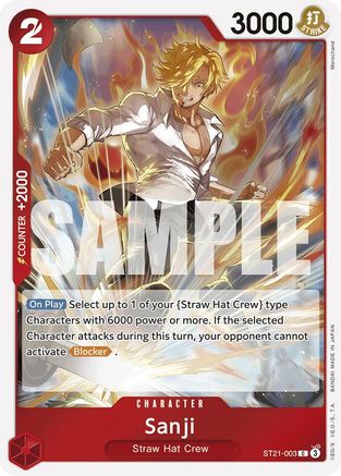 Sanji - ST21-003 - Common