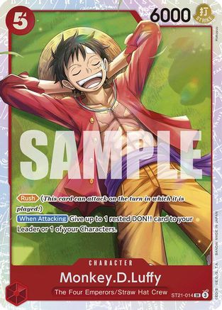 Monkey.D.Luffy (014) - ST21-014 - Super Rare