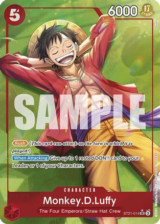 Monkey.D.Luffy (014) (Parallel) - ST21-014 - Super Rare