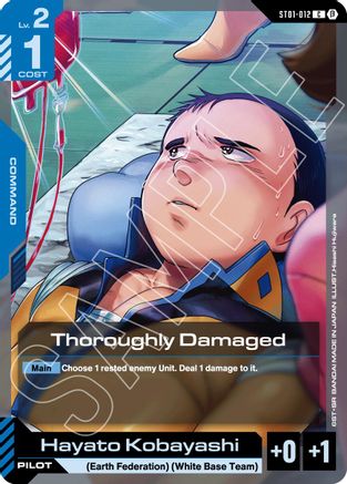 Thoroughly Damaged - ST01-012B - Edition Beta - C