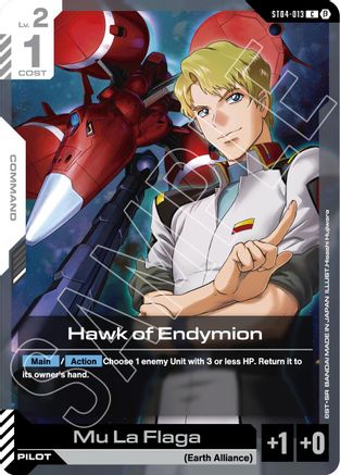 Hawk of Endymion - ST04-013B - Edition Beta - C
