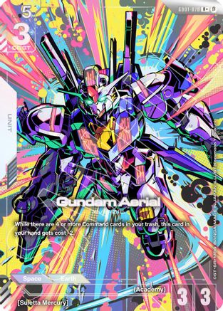 Gundam Aerial - GD01-070B - Edition Beta - R+ (Parallel)