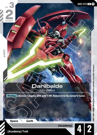 Darilbalde - GD01-075B - Edition Beta - U
