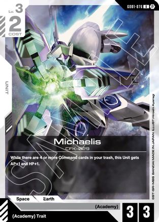 Michaelis - GD01-076B - Edition Beta - U