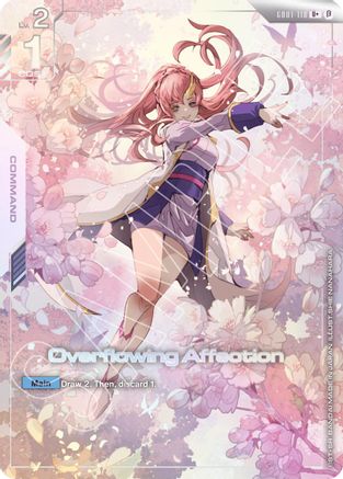 Overflowing Affection - GD01-118B - Edition Beta - U+ (Parallel)